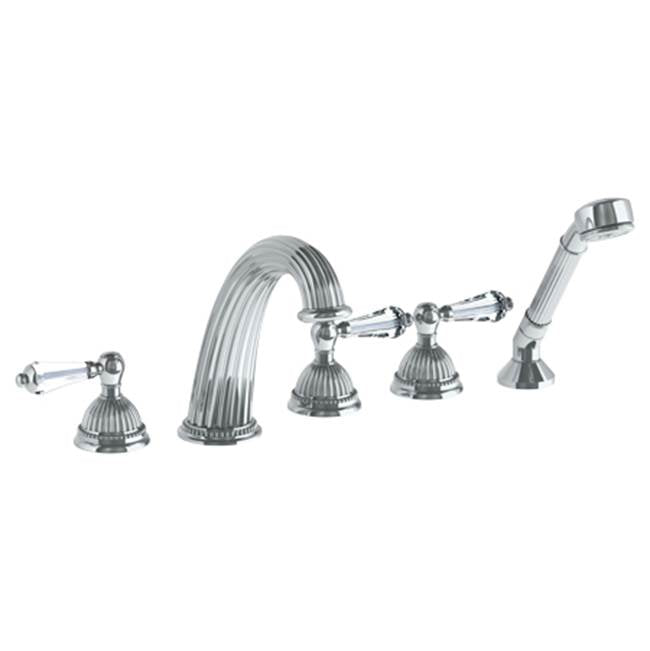 Watermark 180-8.1-SWU Venetian Deck Mount 5 Hole Tub Set