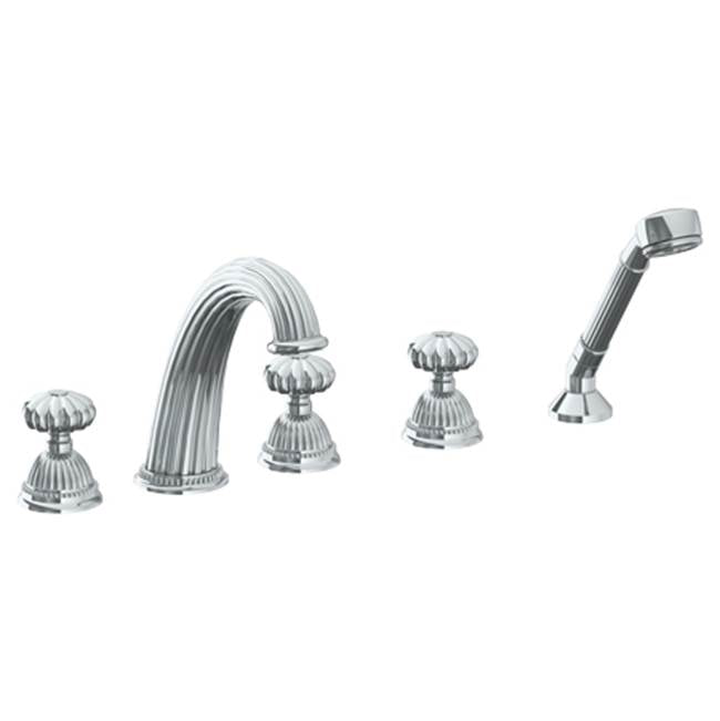 Watermark 180-8.1-T Venetian Deck Mount 5 Hole Tub Set