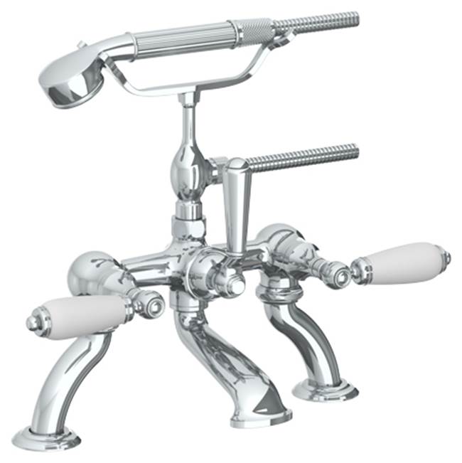 Watermark 180-8.2-CC Venetian Deck Mounted Exposed Bath Set With Hand Shower