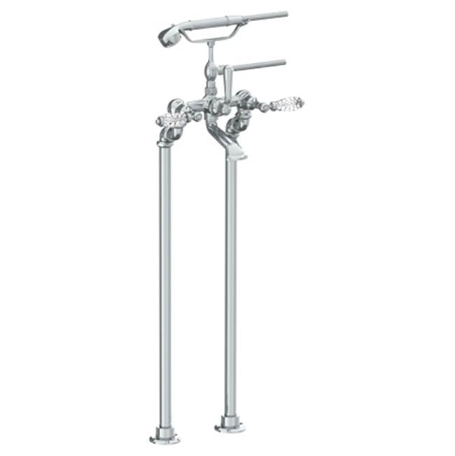 Watermark 180-8.3-AA Venetian Floor Standing Exposed Bath Set With Hand Shower