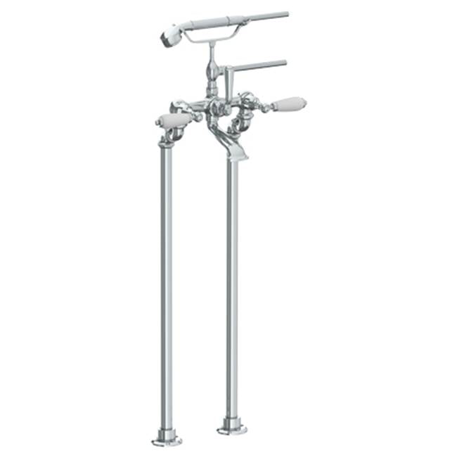 Watermark 180-8.3-DD Venetian Floor Standing Exposed Bath Set With Hand Shower