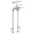 Watermark 180-8.3STP-AA Venetian Floor Standing Bath Set W/ Hand Shower & Shut-Off Valves