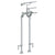 Watermark 180-8.3STP-U Venetian Floor Standing Bath Set W/ Hand Shower & Shut-Off Valves