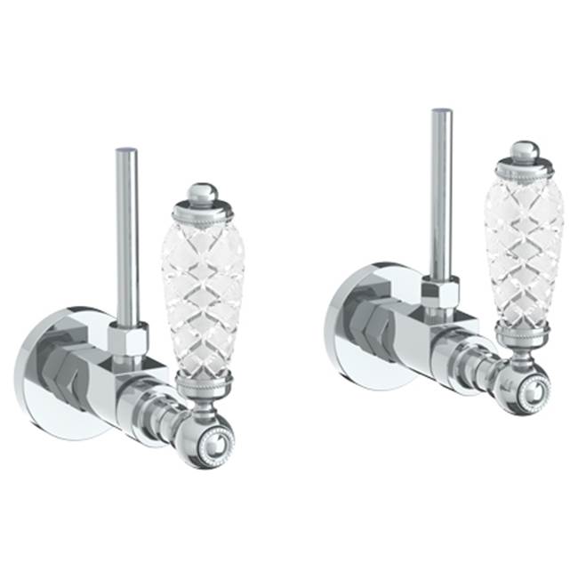 Watermark 180-MAS1-BB Venetian Lavatory Angle Stop Kit -1/2" Compression X 3/8" Od Compression - Parent