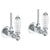 Watermark 180-MAS1-BB Venetian Lavatory Angle Stop Kit -1/2" Compression X 3/8" Od Compression - Parent