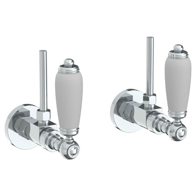 Watermark 180-MAS1-CC Venetian Lavatory Angle Stop Kit -1/2" Compression X 3/8" Od Compression