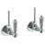 Watermark 180-MAS2-U Venetian Lavatory Angle Stop Kit -1/2" IPS X 3/8" Od Compression