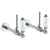 Watermark 180-MAS3-AA Venetian Lavatory Angle Stop Kit -1/2" Sweat X 3/8" Od Compression - Parent