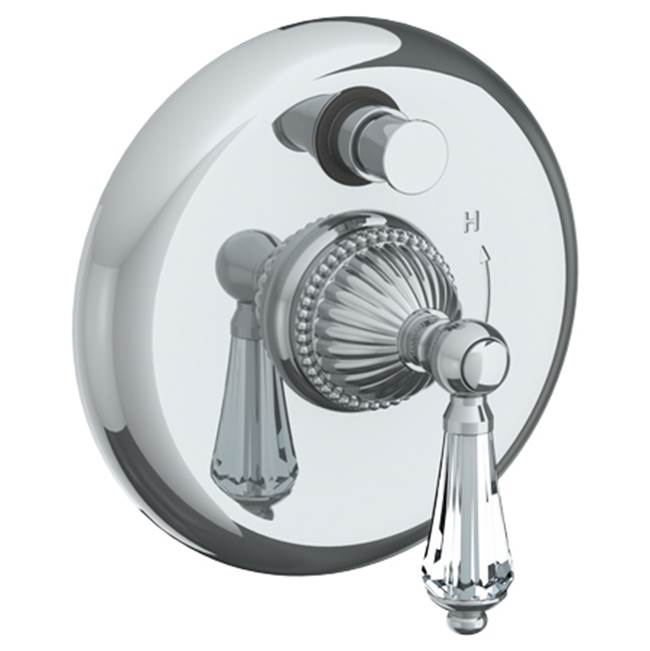 Watermark 180-P90-SWU Venetian Wall Mounted Pressure Balance Shower Trim With Diverter 7" Diameter