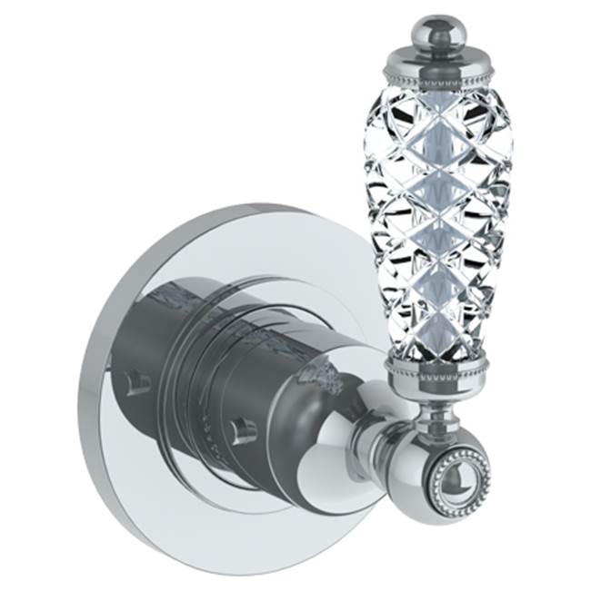Watermark 180-T15-BB Venetian Wall Mounted Mini Thermostatic Shower Trim 3-1/2" Diameter