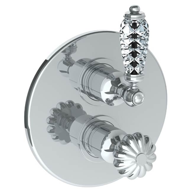 Watermark 180-T20-BB Venetian Wall Mounted Thermostatic Shower Trim With Built-In Control 7-1/2" - Parent
