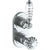 Watermark 180-T25-BB Venetian Wall Mounted Mini Thermostatic Shower Trim With Built-In Control 3-1/2" X 6-1/4".