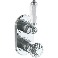 Load image into Gallery viewer, Watermark 180-T25-CC Venetian Wall Mounted Mini Thermostatic Shower Trim With Built-In Control 3-1/2&quot; X 6-1/4&quot;.