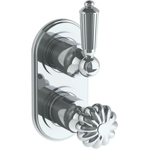 Watermark 180-T25-U Venetian Wall Mounted Mini Thermostatic Shower Trim With Built-In Control 3-1/2" X 6-1/4".