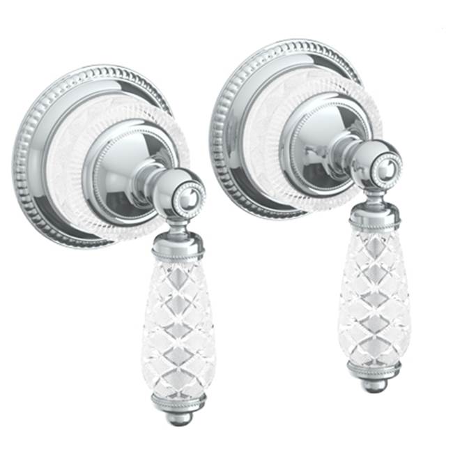 Watermark 180-WTR2-BB Venetian Wall Mounted 2-Valve Shower Trim