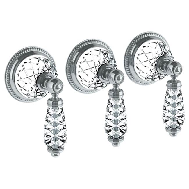 Watermark 180-WTR3-AA Venetian Wall Mounted 3-Valve Shower Trim