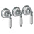 Watermark 180-WTR3-DD Venetian Wall Mounted 3-Valve Shower Trim - Parent