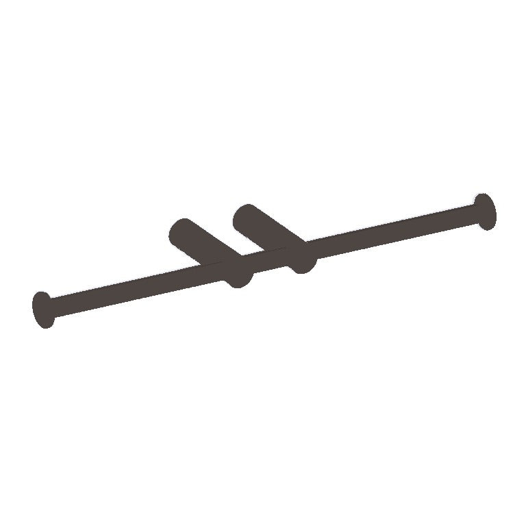 Kartners 180155 Copenhagen Double Toilet Paper Holder