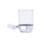 Kartners 180660 Copenhagen Bathroom Tumbler Cup & Toothbrush Holder Wall Mount