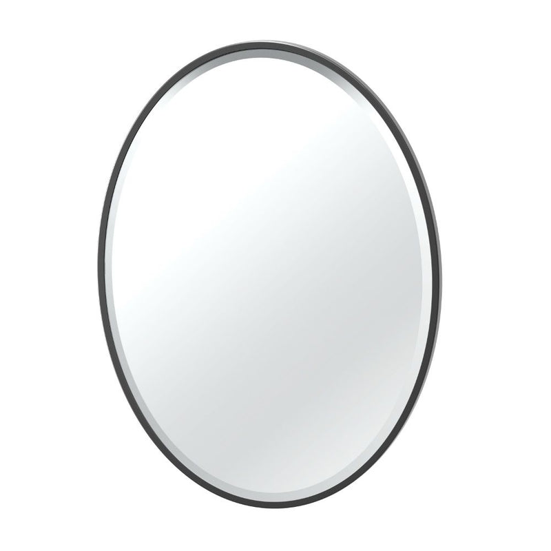 Gatco Flush Mount Ez Hanging 33H Framed Oval Mirror