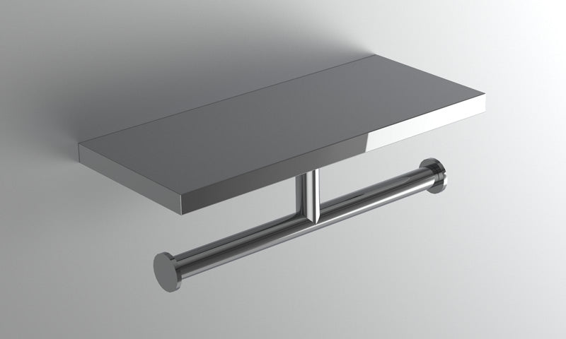 Neelnox UNI-TPHSH2 Form Double Toilet Paper With Shelf - Parent