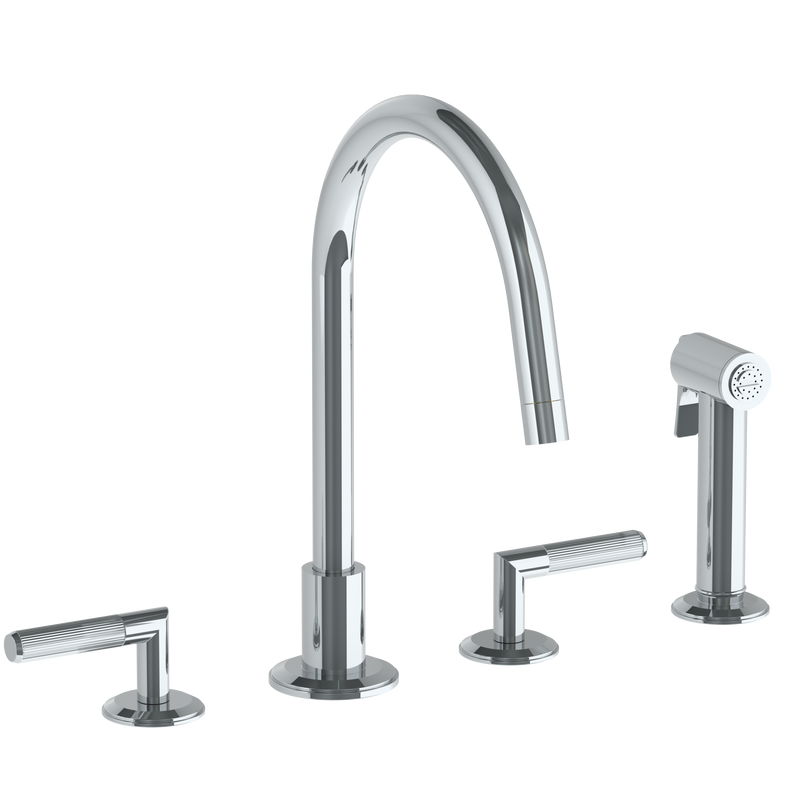 Watermark WM-19-7.1G-LT4L Refinement 19 4 Hole Gooseneck Kitchen Set - Parent