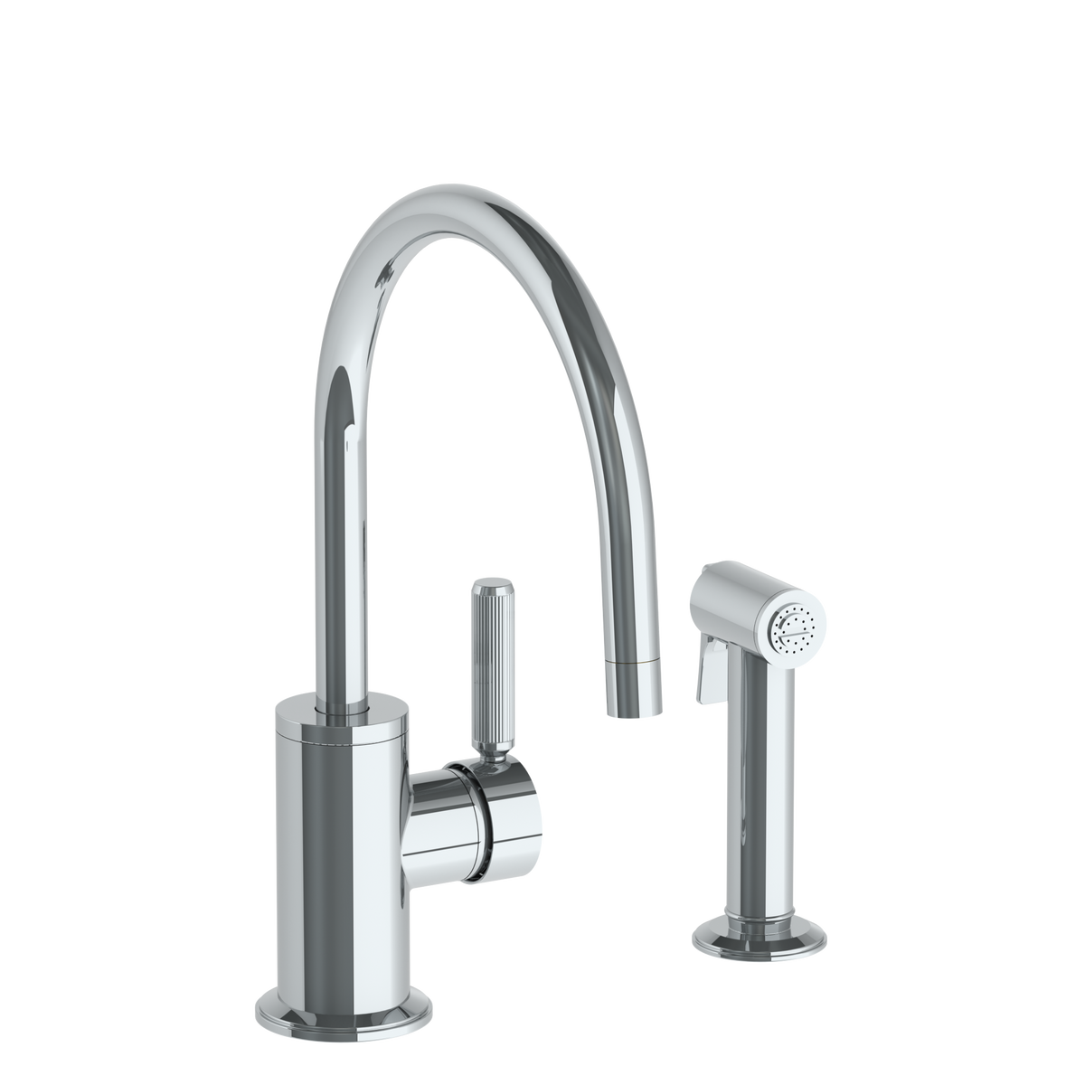Watermark WM-19-7.4G-LT4L Refinement 19 2 Hole Gooseneck Kitchen Set - Parent