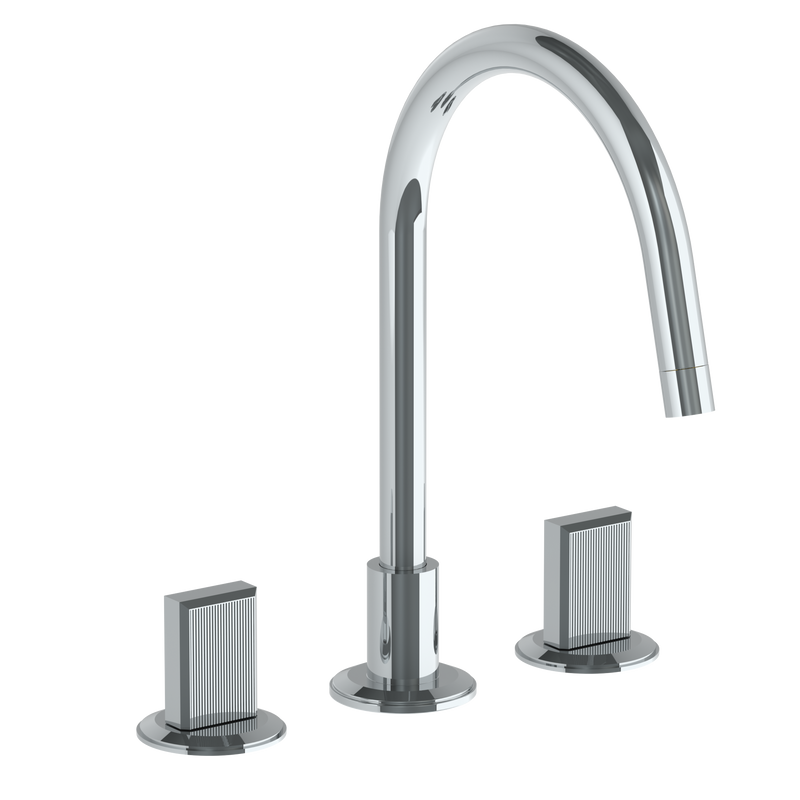 Watermark WM-19-7G-LT6L Refinement 19 3 Hole Gooseneck Kitchen Set - Parent