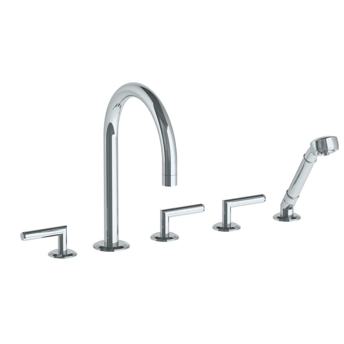 Watermark WM-19-8.1GB-LT4S Refinement 19 5 Hole Gooseneck Bath Set - Parent
