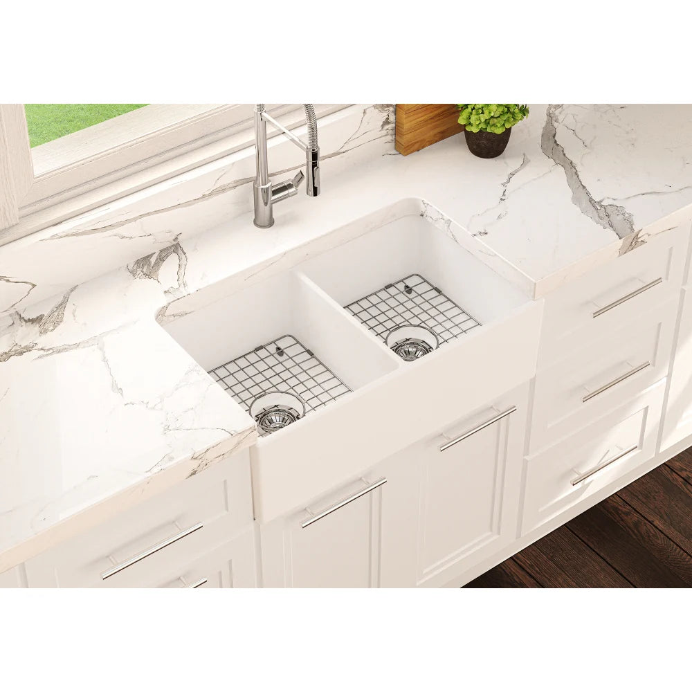 Cheviot 1902 Ramsay Double Fireclay Kitchen Sink 33" - Parent