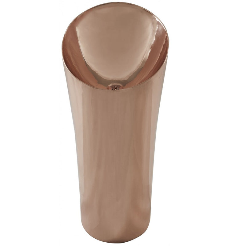 Thompson Traders 1915 Nuvo Frida Hand Crafted Copper One Piece Sink And Pedestal