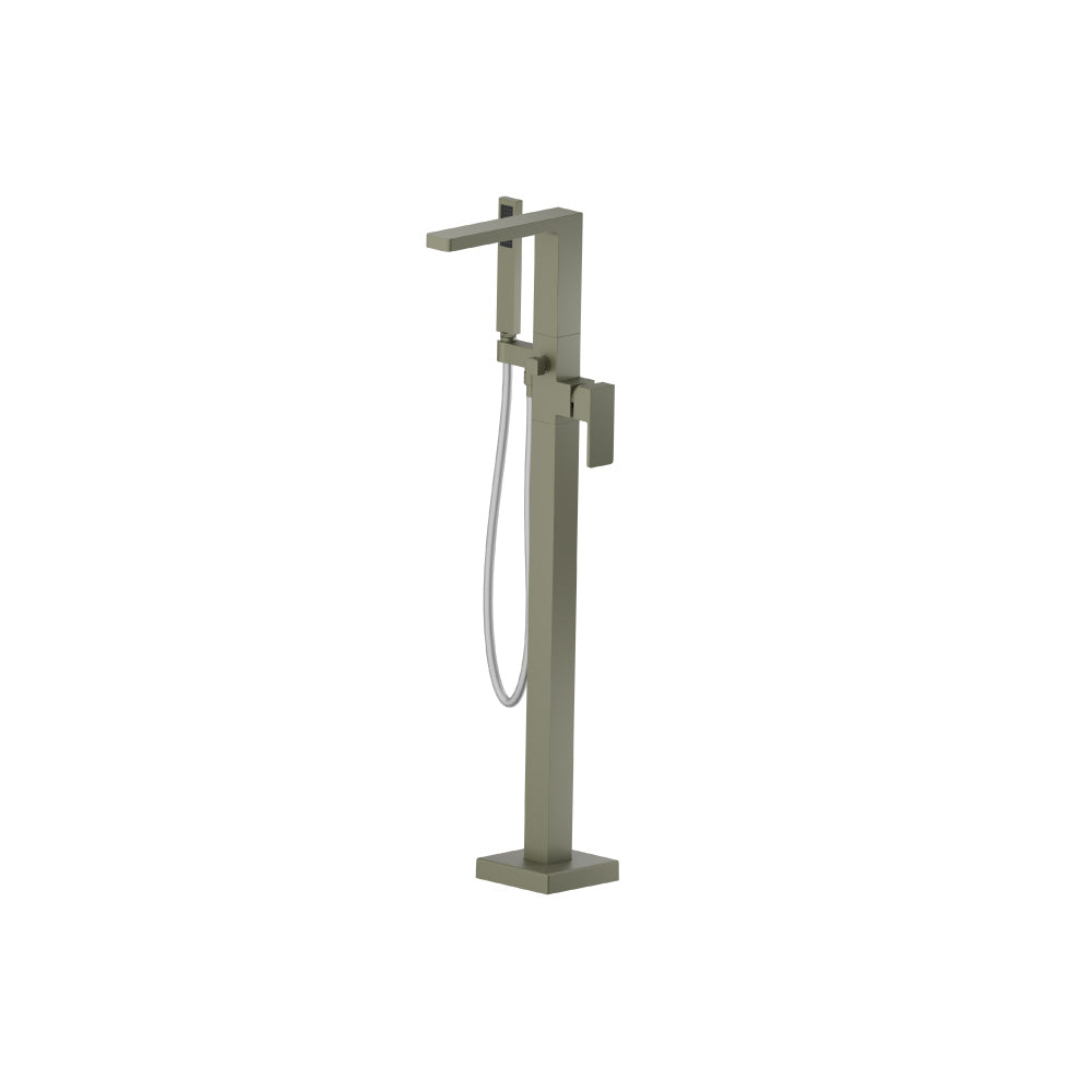 Flusso Serie 196 196.1165 Freestanding Floor Mount Bathtub / Tub Filler With Hand Shower - Parent