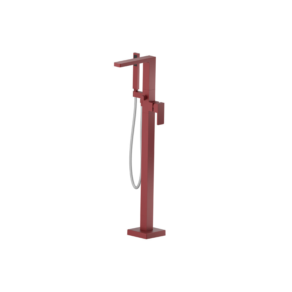 Flusso Serie 196 196.1165 Freestanding Floor Mount Bathtub / Tub Filler With Hand Shower