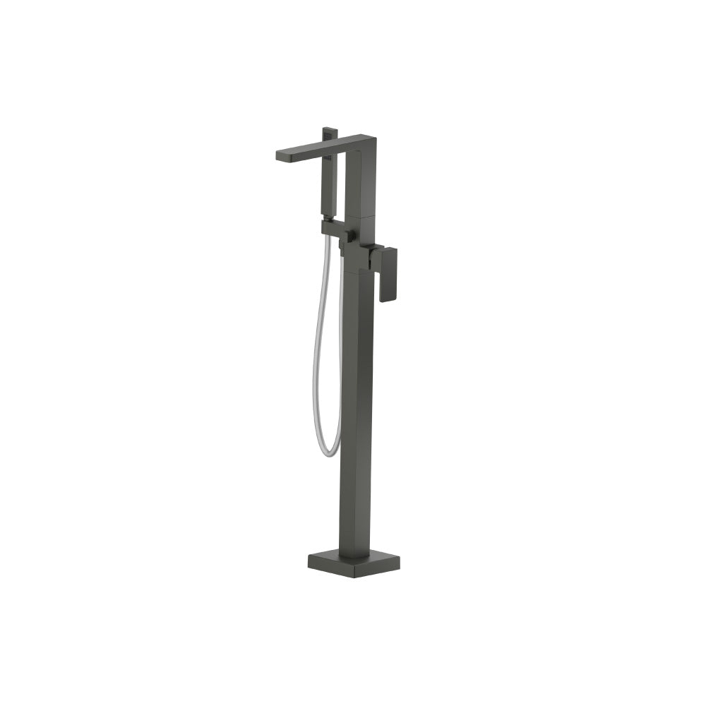 Flusso Serie 196 196.1165 Freestanding Floor Mount Bathtub / Tub Filler With Hand Shower
