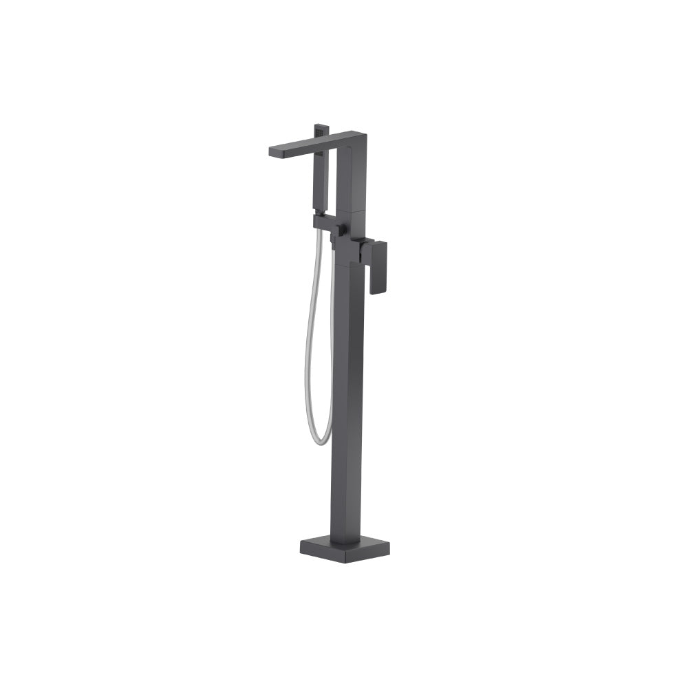 Flusso Serie 196 196.1165 Freestanding Floor Mount Bathtub / Tub Filler With Hand Shower