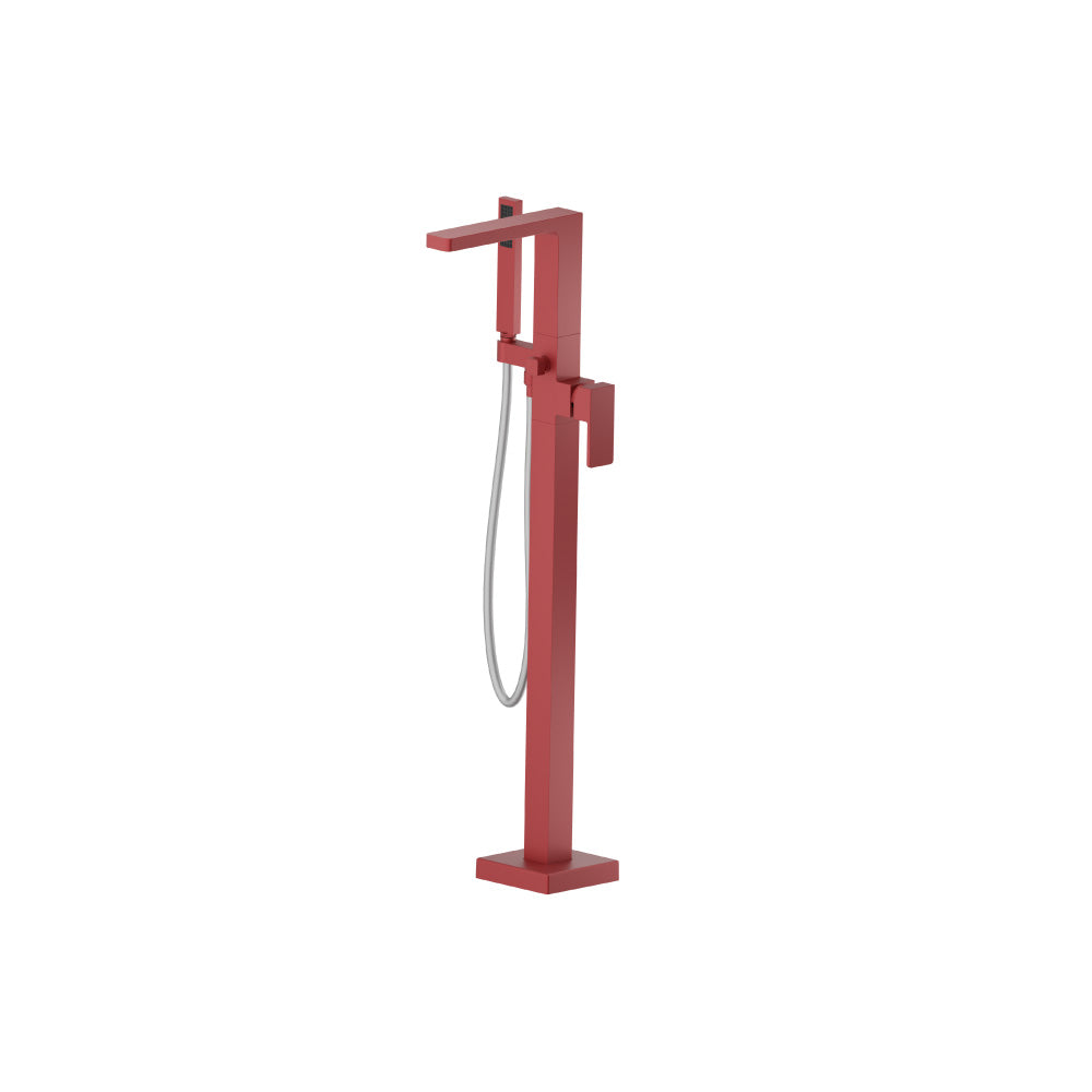 Flusso Serie 196 196.1165 Freestanding Floor Mount Bathtub / Tub Filler With Hand Shower