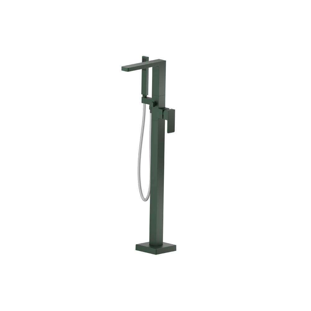 Flusso Serie 196 196.1165 Freestanding Floor Mount Bathtub / Tub Filler With Hand Shower