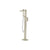 Flusso Serie 196 196.1165 Freestanding Floor Mount Bathtub / Tub Filler With Hand Shower