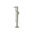 Flusso Serie 196 196.1165 Freestanding Floor Mount Bathtub / Tub Filler With Hand Shower