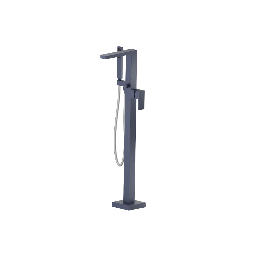 Flusso Serie 196 196.1165 Freestanding Floor Mount Bathtub / Tub Filler With Hand Shower