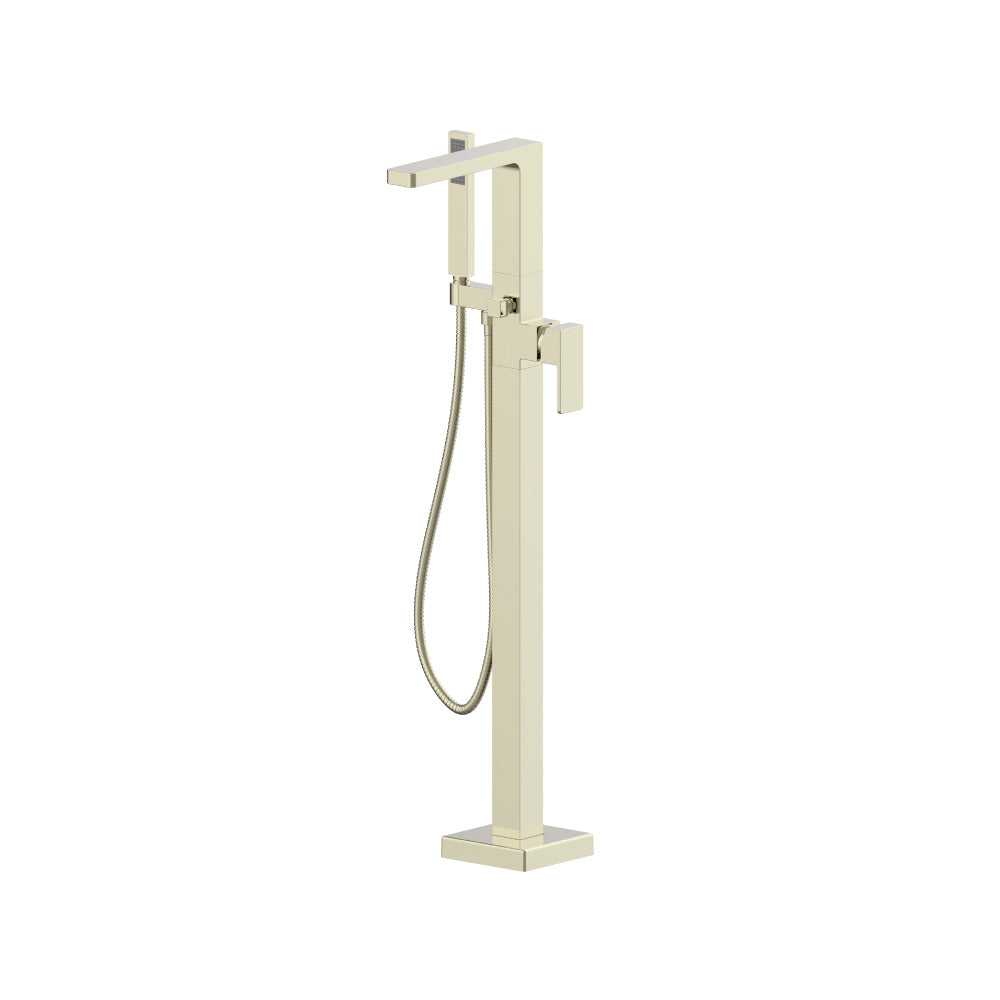Flusso Serie 196 196.1165 Freestanding Floor Mount Bathtub / Tub Filler With Hand Shower
