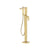 Flusso Serie 196 196.1165 Freestanding Floor Mount Bathtub / Tub Filler With Hand Shower
