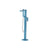 Flusso Serie 196 196.1165 Freestanding Floor Mount Bathtub / Tub Filler With Hand Shower