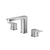 Flusso Serie 196 196.2000 Three Hole 8" Widespread Two Handle Bathroom Faucet