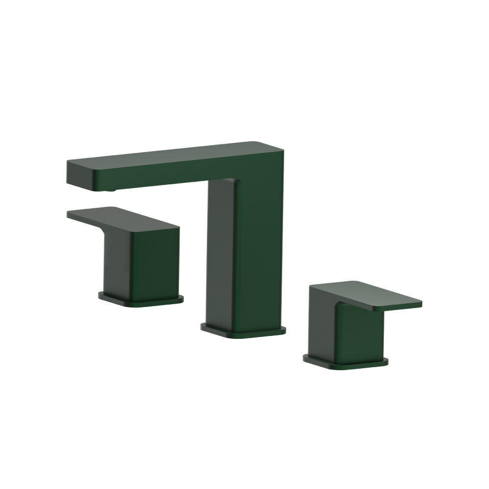Flusso Serie 196 196.2000 Three Hole 8" Widespread Two Handle Bathroom Faucet