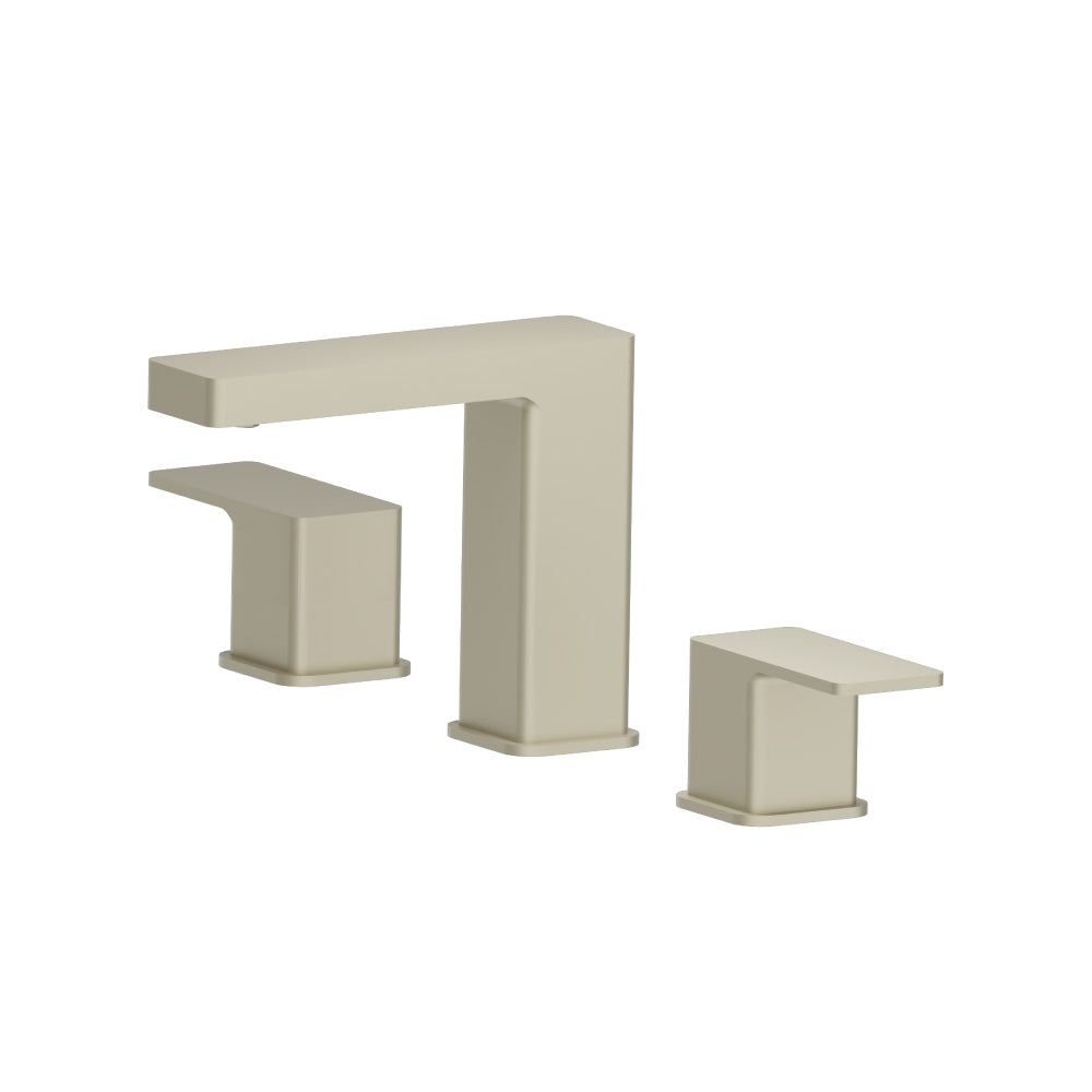 Flusso Serie 196 196.2000 Three Hole 8" Widespread Two Handle Bathroom Faucet