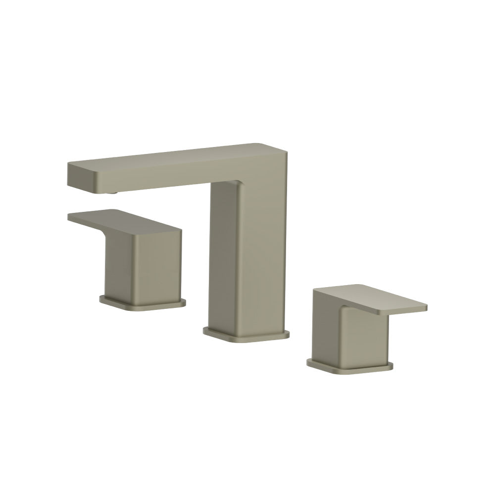 Flusso Serie 196 196.2000 Three Hole 8" Widespread Two Handle Bathroom Faucet