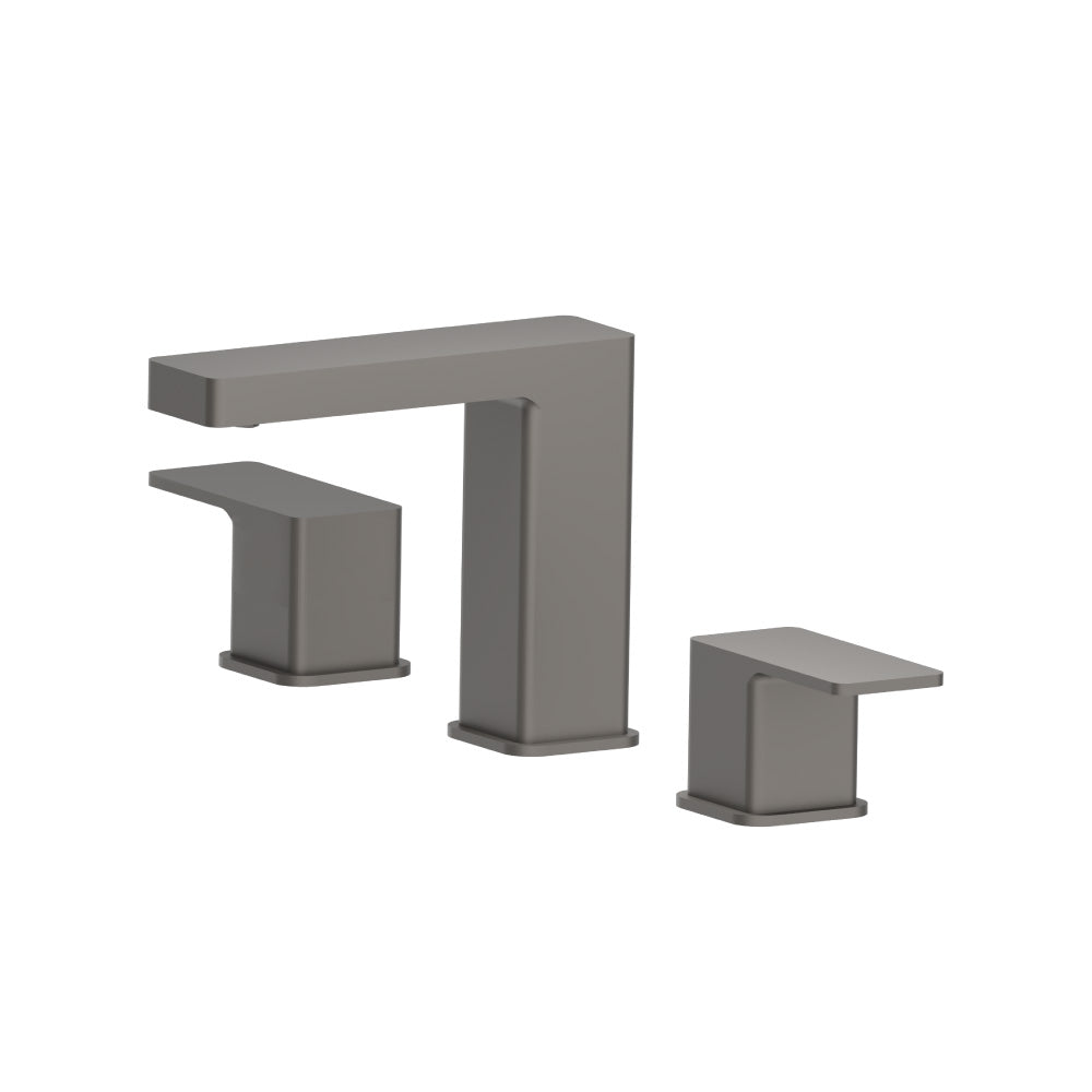 Flusso Serie 196 196.2000 Three Hole 8" Widespread Two Handle Bathroom Faucet