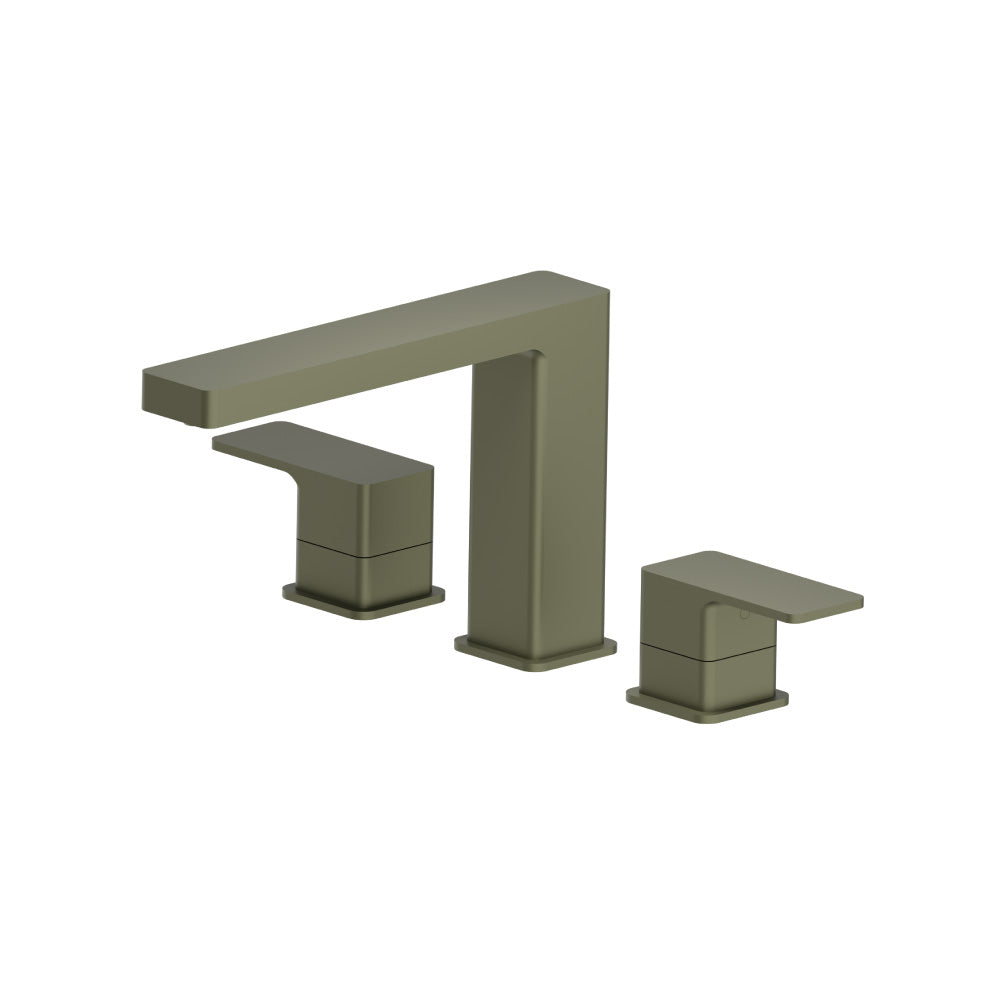 Flusso Serie 196 196.2410 3 Hole Deck Mount Roman Tub Faucet - Parent