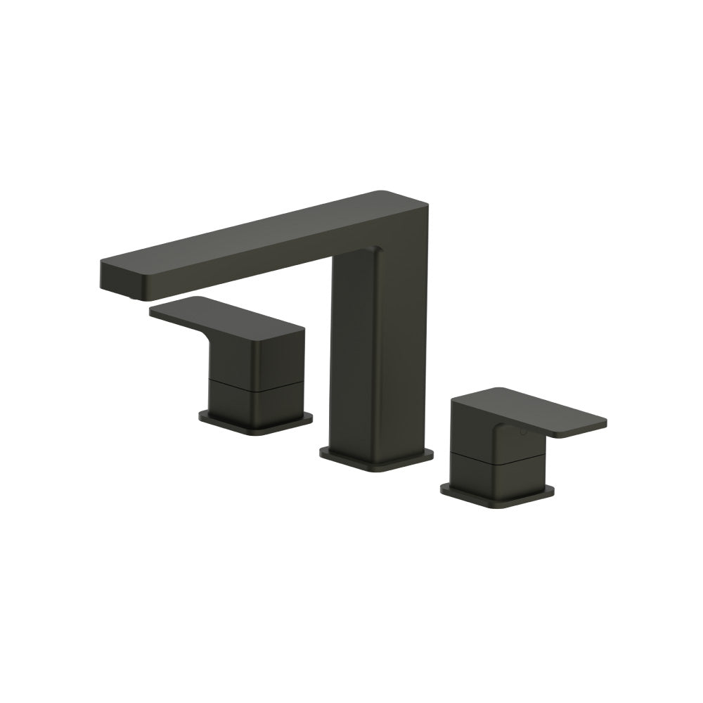 Flusso Serie 196 196.2410 3 Hole Deck Mount Roman Tub Faucet